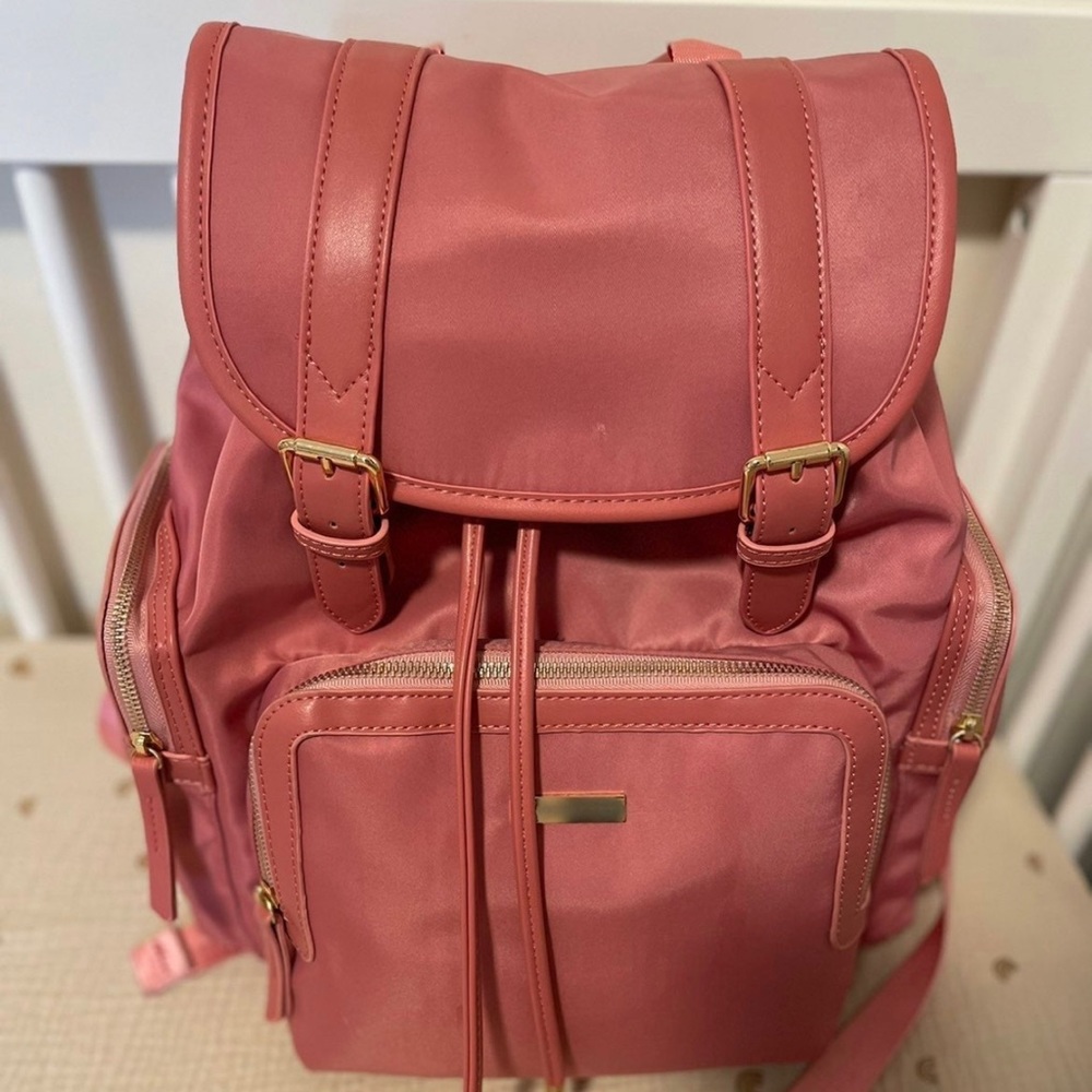 Diaper Bag Backpack in Pink